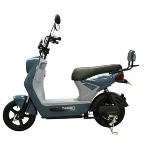 Green Sunny Low Speed Electric Scooter Non RTO 40KM Range with Portable Charger (Blue)