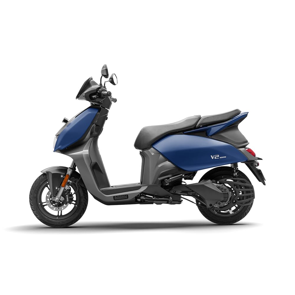 VIDA V2 Pro Electric Scooter by HERO MotoCorp, 2 Removable Batteries, 165 km IDC Range, 90 km/h Top Speed Matte Nexus Blue (Ex-Showroom) - Image 5