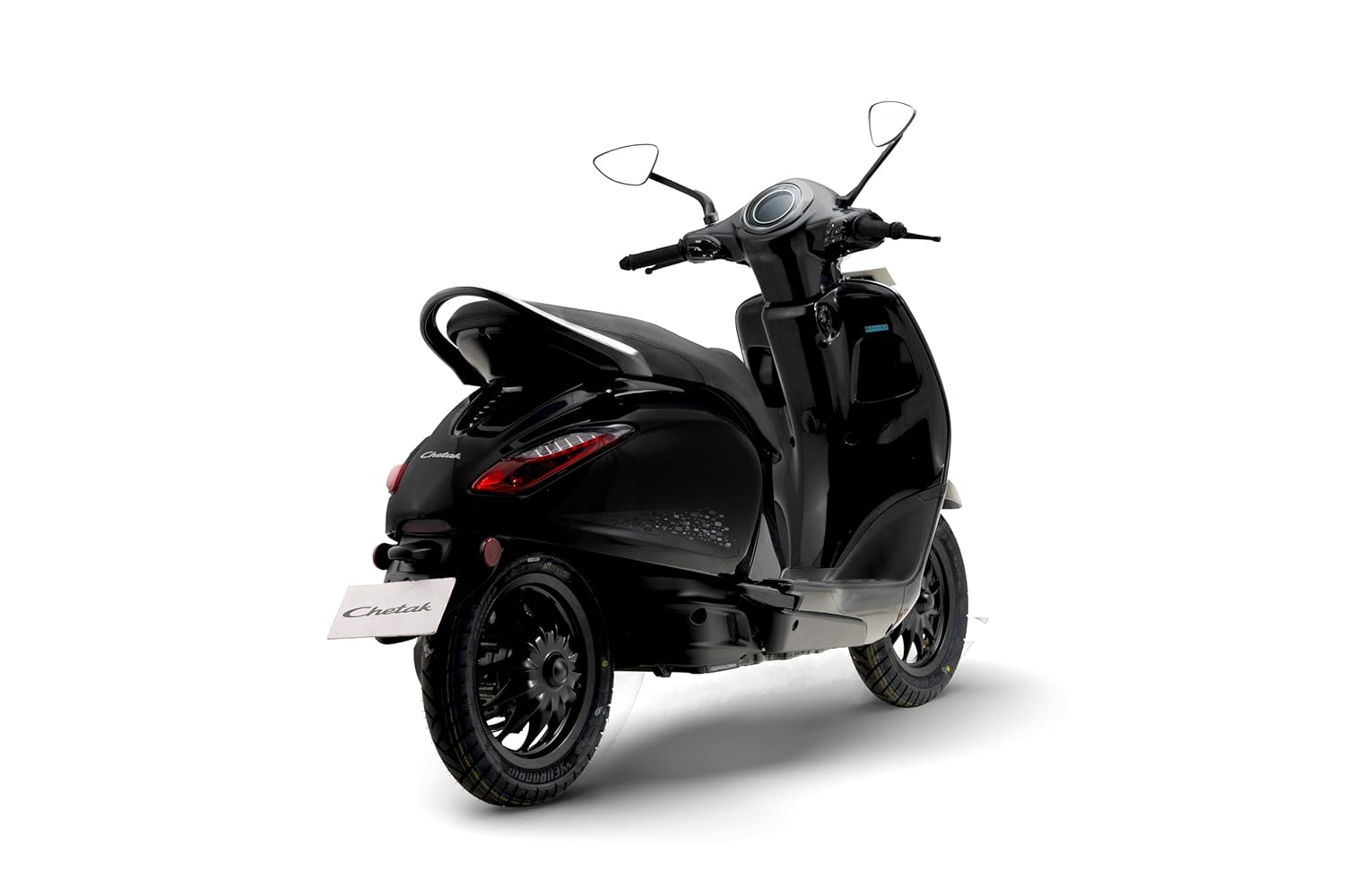 Chetak 3001 by Bajaj Auto High Speed Electric Scooter with charger - Brooklyn Black - Ex-Showroom - Image 6
