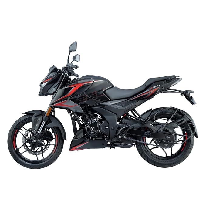 Bajaj Pulsar N 250 Ug Motorcycle/Motorbike - Brooklyn Black - Ex-Showroom