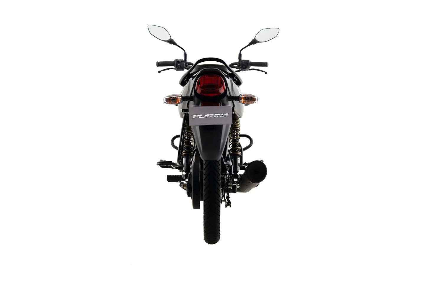 Bajaj Platina 100 Es Drum Motorcycle/Motorbike - Black Silver - Ex-Showroom - Image 5