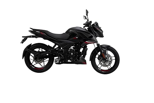 Bajaj Pulsar N160 Twin Disc Dual Channel Single Seat Motorcycle/Motorbike - Ebony Black - Ex-Showroom