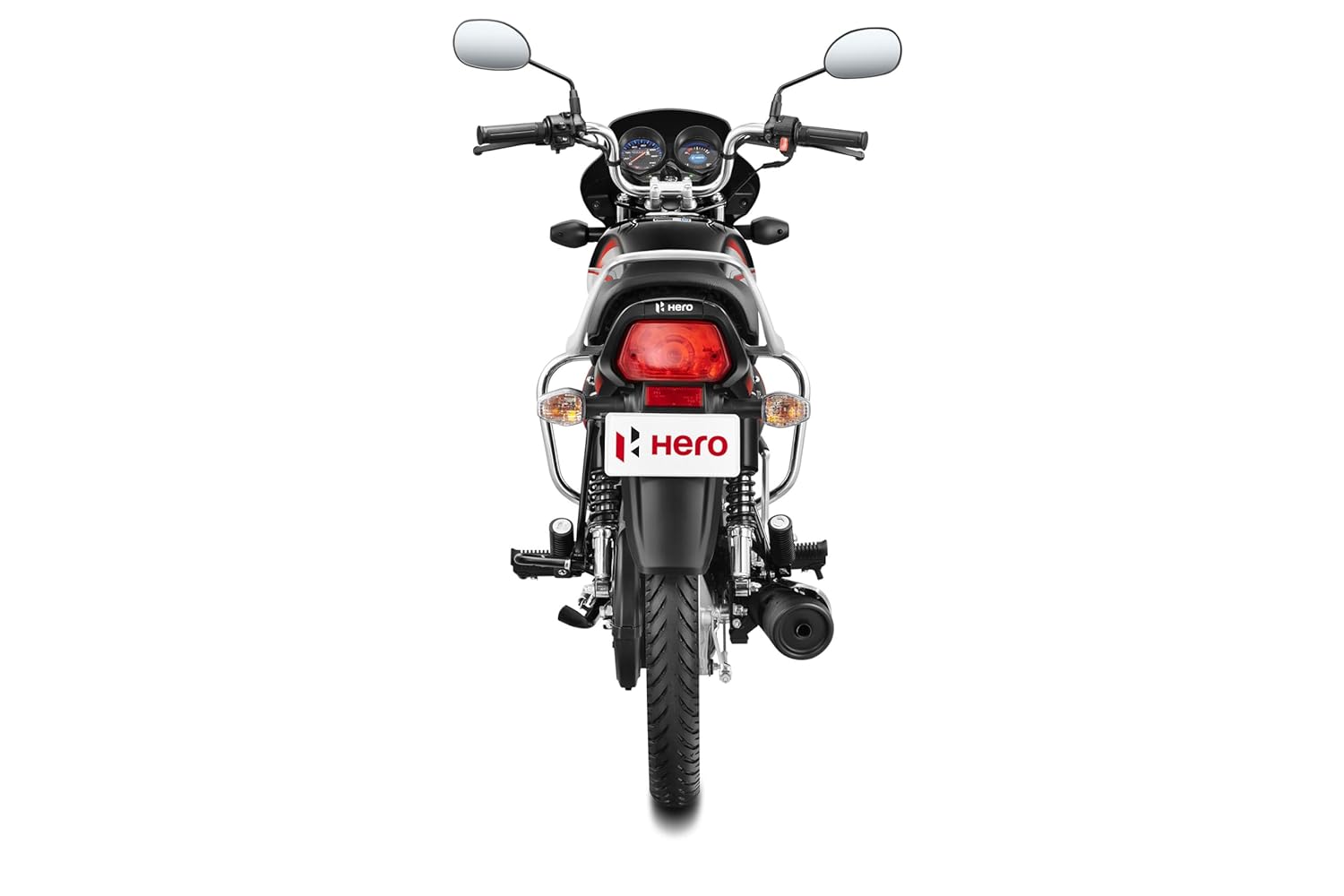 Hero Hf Deluxe 24 BS6 Bike (DRS CS FI) Black-Red Stripe Booking For Ex-Showroom Price - Image 3