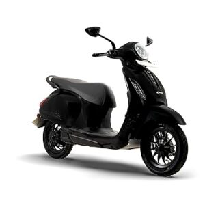 Chetak 3001 by Bajaj Auto High Speed Electric Scooter with charger - Brooklyn Black - Ex-Showroom
