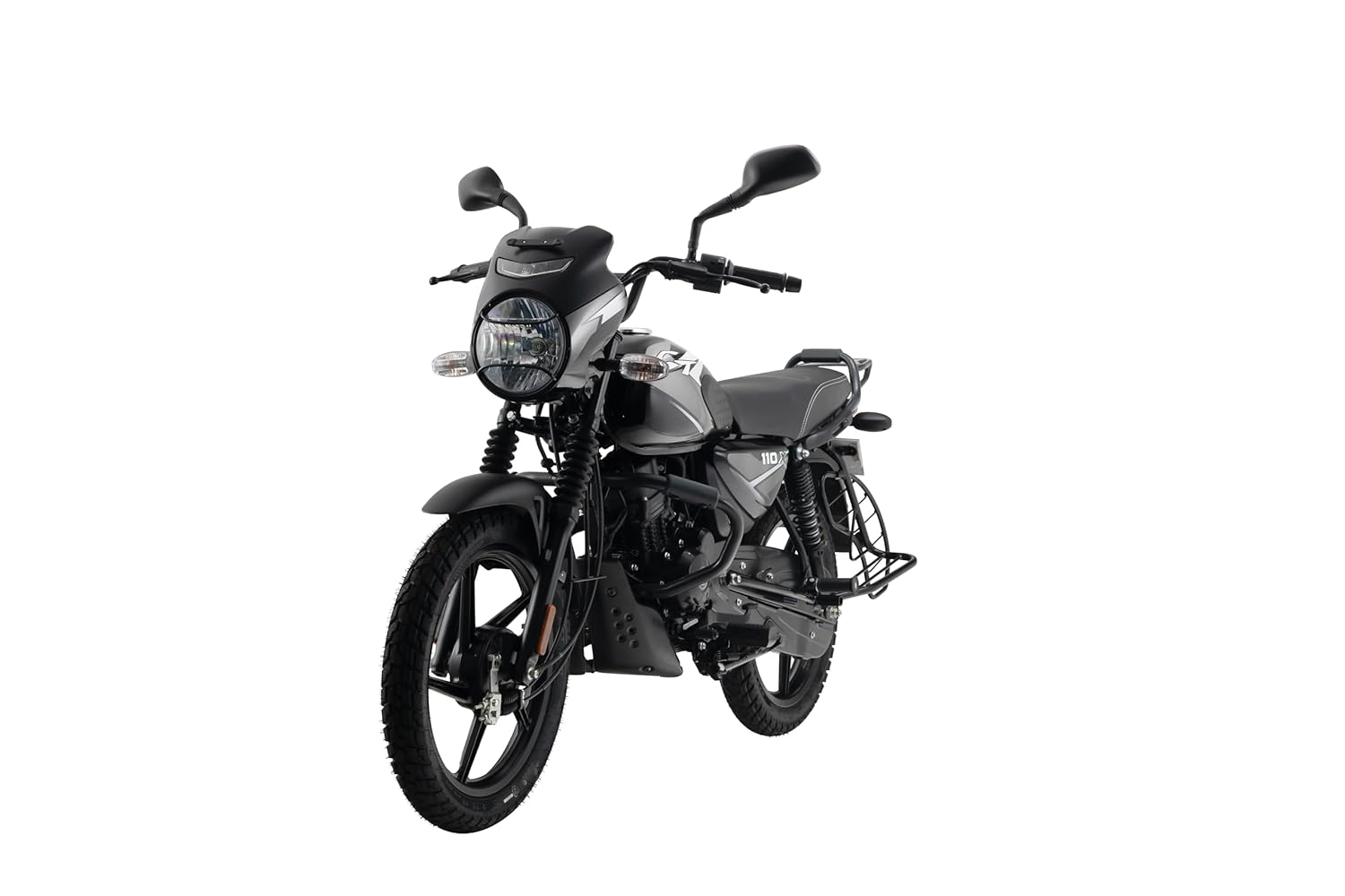 Bajaj Ct 110 X Es Motorcycle/Motorbike - Black Silver - Ex-Showroom - Image 4