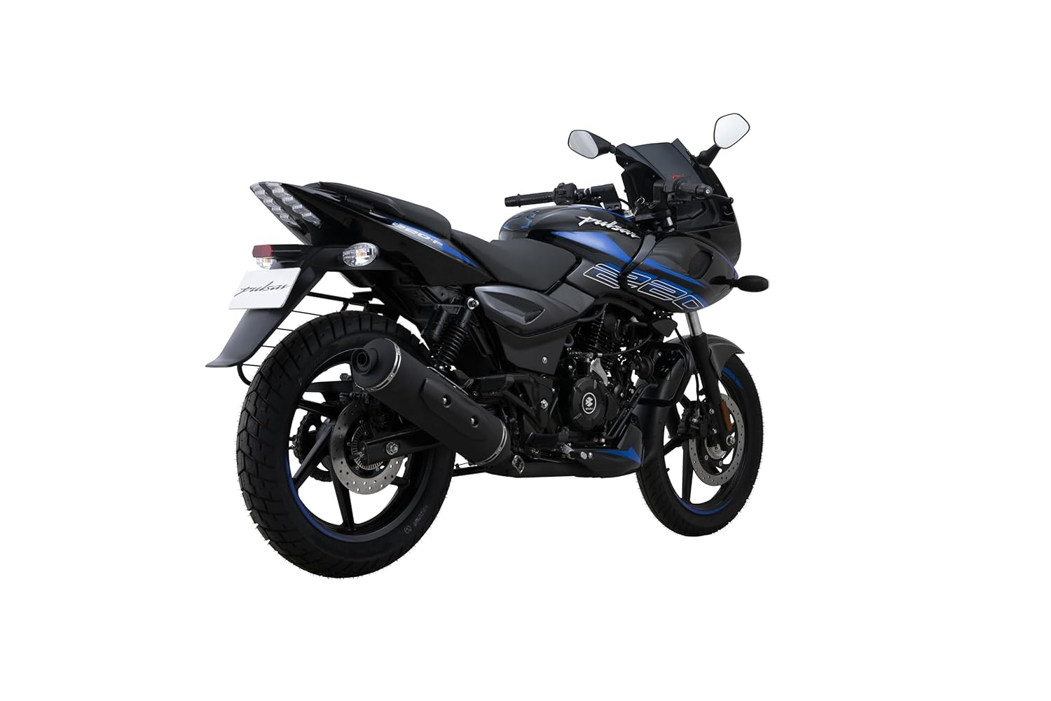 Bajaj Pulsar 220 F Ug Motorcycle/Motorbike - Black Blue - Ex-Showroom - Image 4