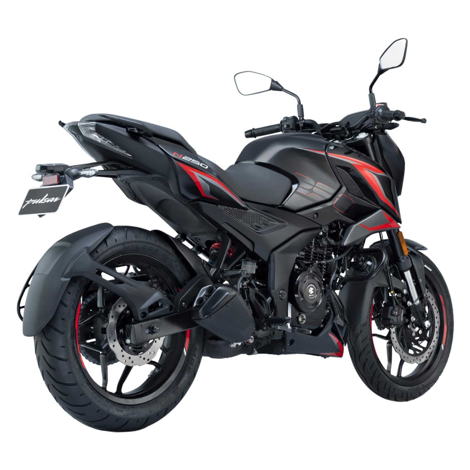 Bajaj Pulsar N 250 Ug Motorcycle/Motorbike - Brooklyn Black - Ex-Showroom - Image 4