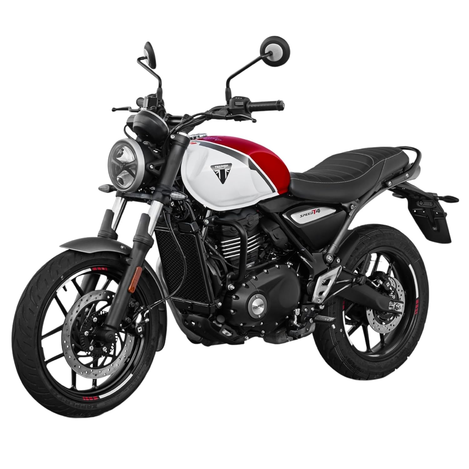 TRIUMPH T4 Bike Lava Red Gloss Booking for Ex-Showroom Price - Image 4