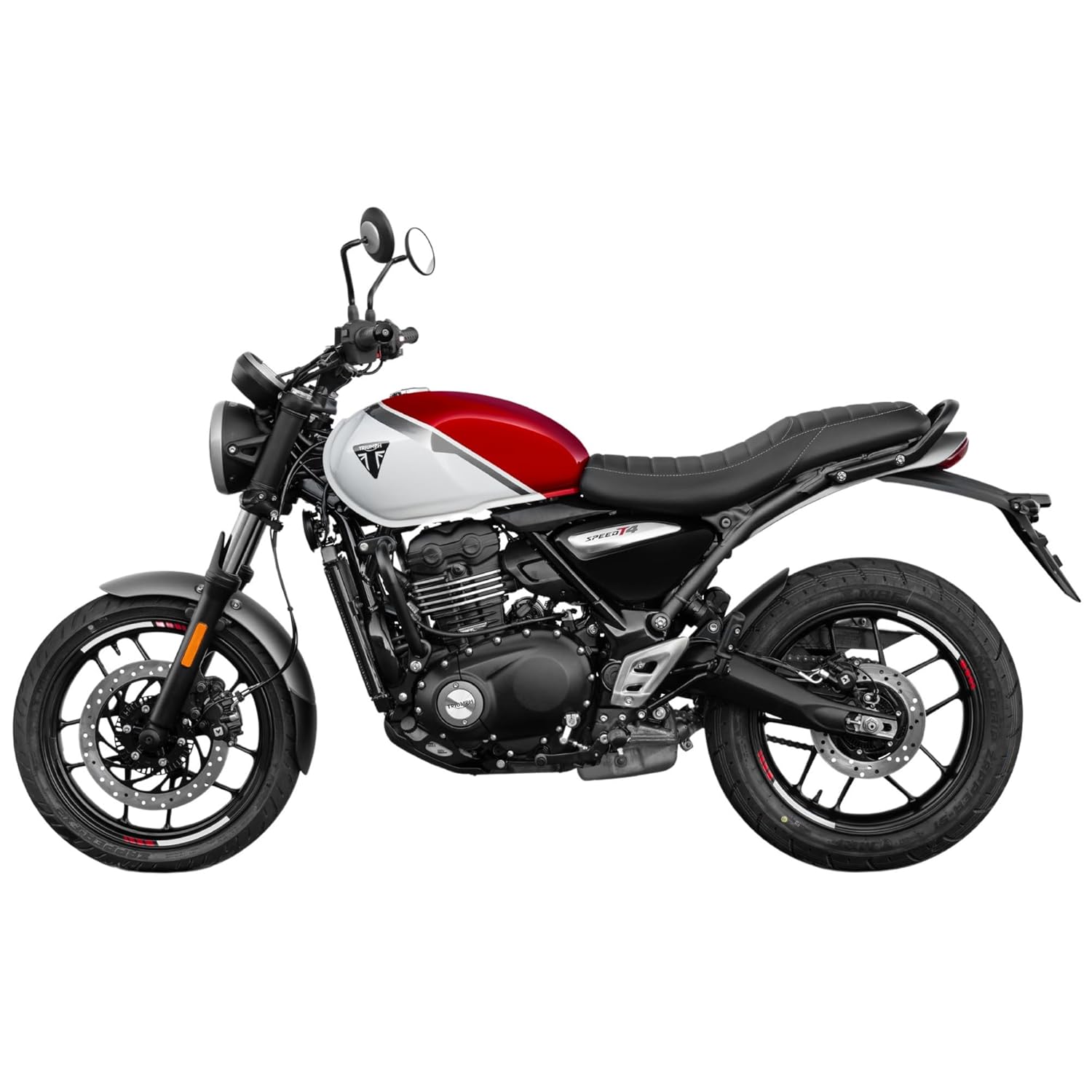 TRIUMPH T4 Bike Lava Red Gloss Booking for Ex-Showroom Price - Image 2