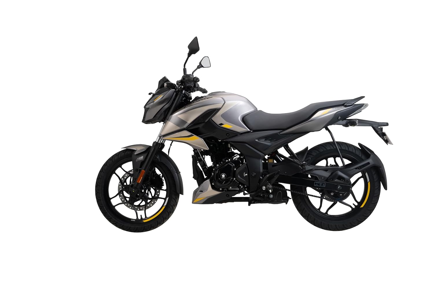 Bajaj Pulsar N160 Twin Disc Single Channel Single Seat Motorcycle/Motorbike - Harbor Grey - Ex-Showroom - Image 2