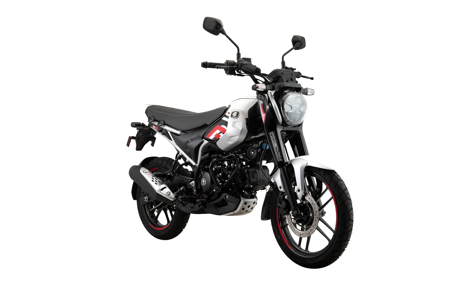 Bajaj Freedom Cng 125 Disk Led Motorcycle/Motorbike - Pearl Metallic White - Ex-Showroom - Image 6