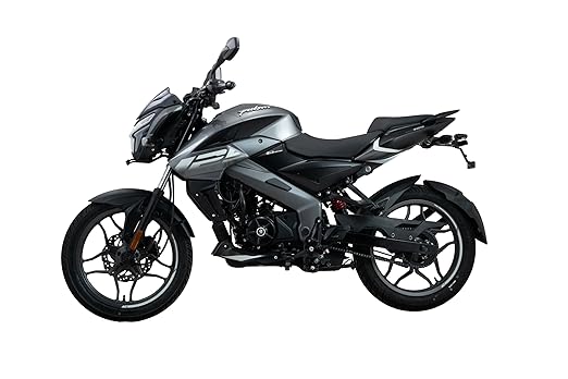 Bajaj Pulsar Ns 125 Ug Motorcycle/Motorbike - Gloss Pewter Grey - Ex-Showroom
