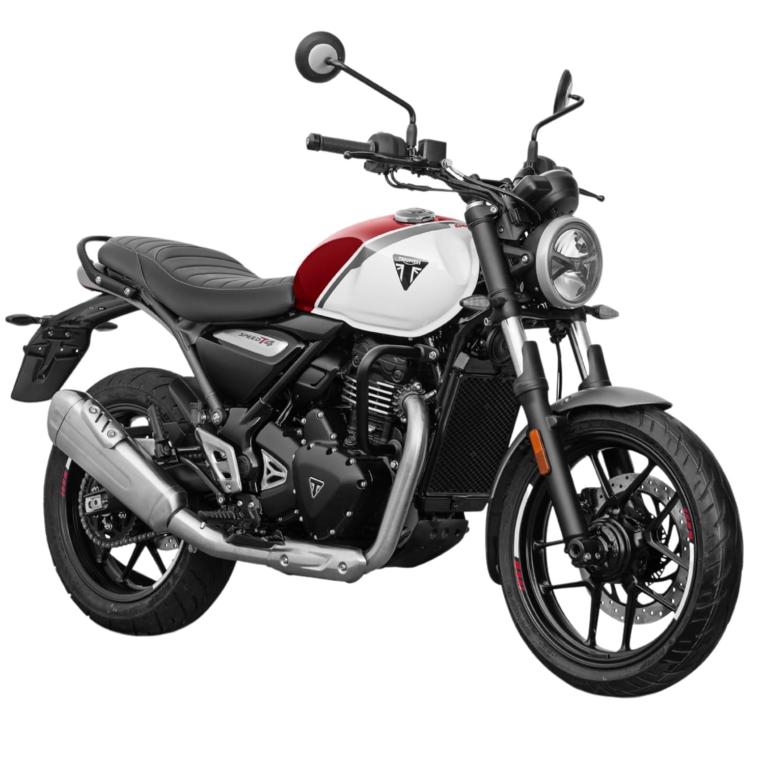 TRIUMPH T4 Bike Lava Red Gloss Booking for Ex-Showroom Price - Image 5