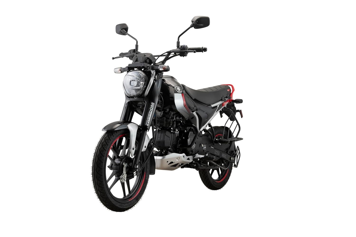 Bajaj Freedom Cng 125 Drum Motorcycle/Motorbike - Ebony Black - Ex-Showroom - Image 6