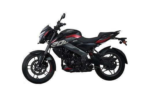 Bajaj Pulsar Ns 200 Ug Motorcycle/Motorbike - Glossy Ebony Black - Ex-Showroom