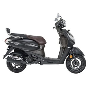 Hero MotoCorp PLEASURE+ 110 BS6 FI ZX DRSC (OBD2B) Scooter Matte Black Booking for Ex-Showroom Price