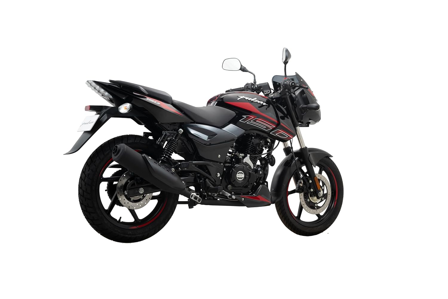 Bajaj Pulsar 150 Td Ug Motorcycle/Motorbike - Sparkle Black Red - Ex-Showroom - Image 4