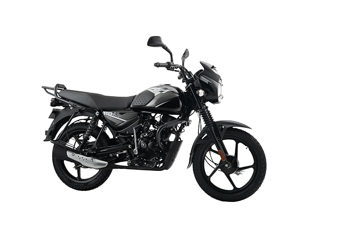 Bajaj Ct 110 X Es Motorcycle/Motorbike - Black Silver - Ex-Showroom