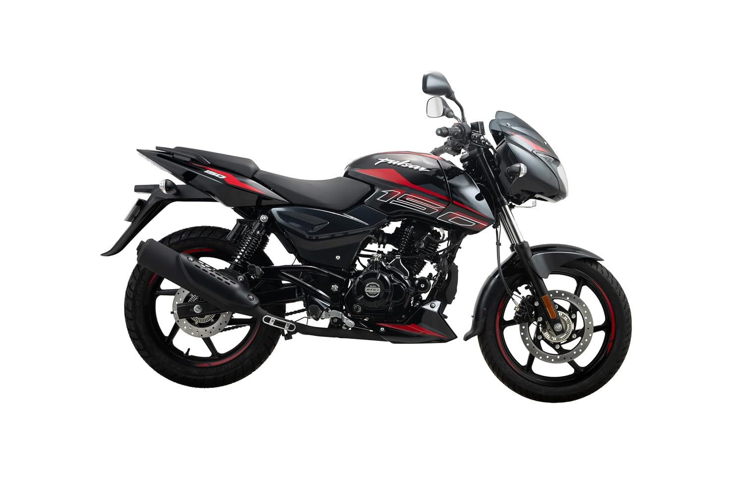 Bajaj Pulsar 150 Td Ug Motorcycle/Motorbike - Sparkle Black Red - Ex-Showroom - Image 5