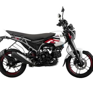 Bajaj Freedom Cng 125 Disk Led Motorcycle/Motorbike - Pearl Metallic White - Ex-Showroom