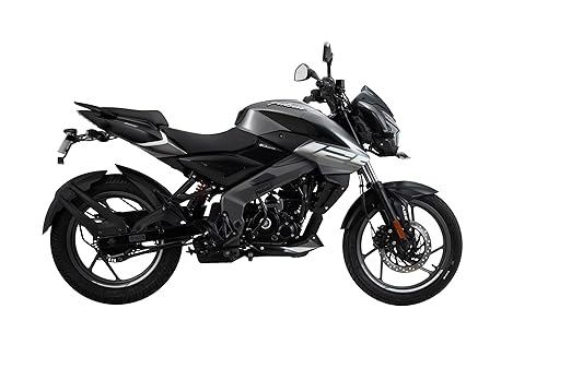 Bajaj Pulsar Ns 125 Ug Abs Motorcycle/Motorbike - Gloss Pewter Grey - Ex-Showroom
