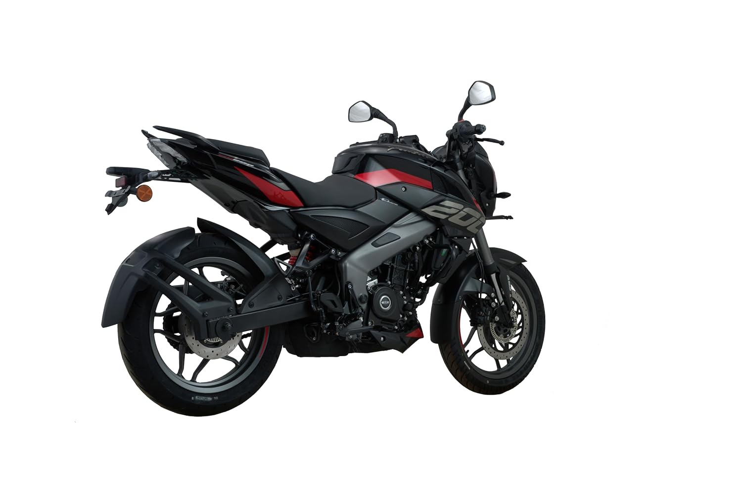 Bajaj Pulsar Ns 200 Ug Motorcycle/Motorbike - Glossy Ebony Black - Ex-Showroom - Image 4